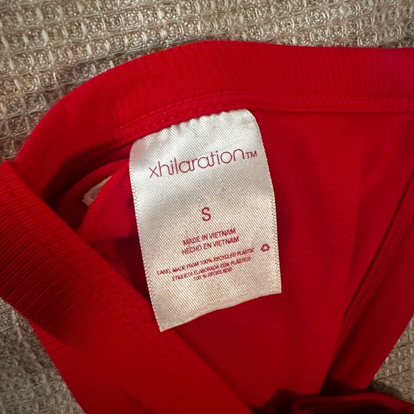 Xhilaration Red Razor Back Bikini Top - Picture 4 of 4